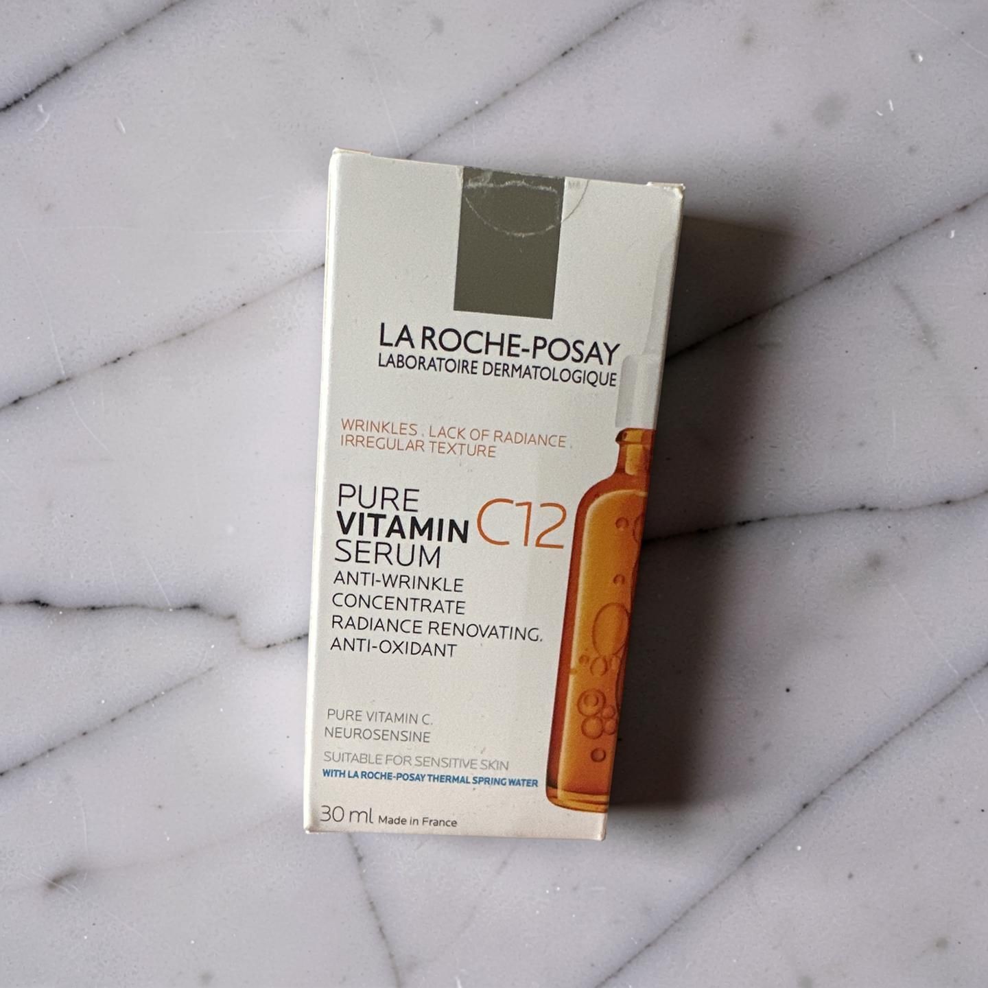 ‘La Roche Posay Pure Vitamin C12 Serum Anti-Wrinkle Concentrate 30ml New