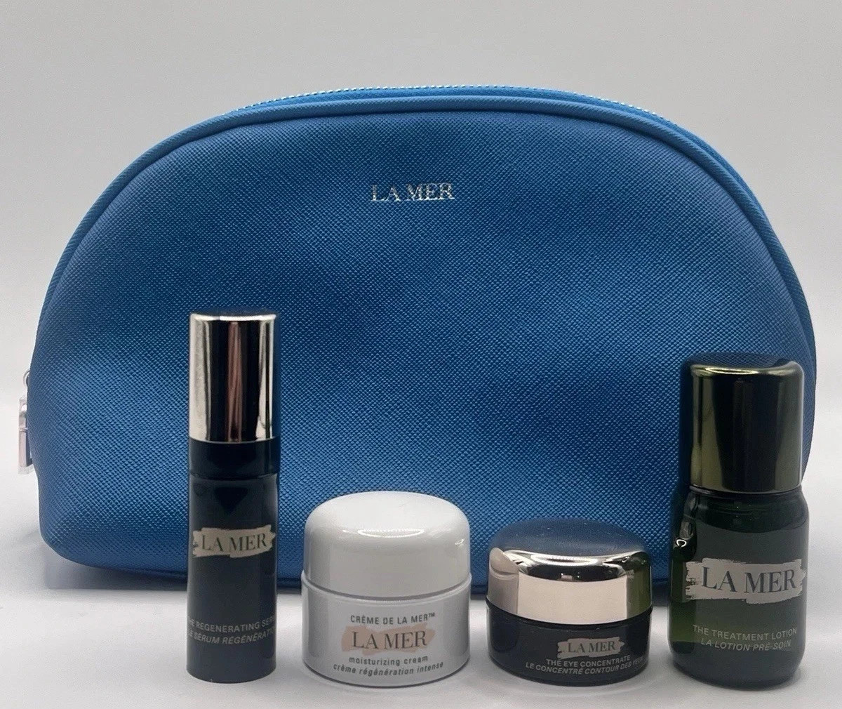La Mer 5pc Travel Gift Set with pouch NEW Authentic