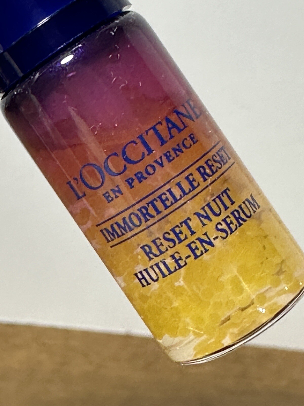4x L’Occitane Immortelle Overnight Reset Oil-in-Serum 5mL / 0.16 oz Mini All 4