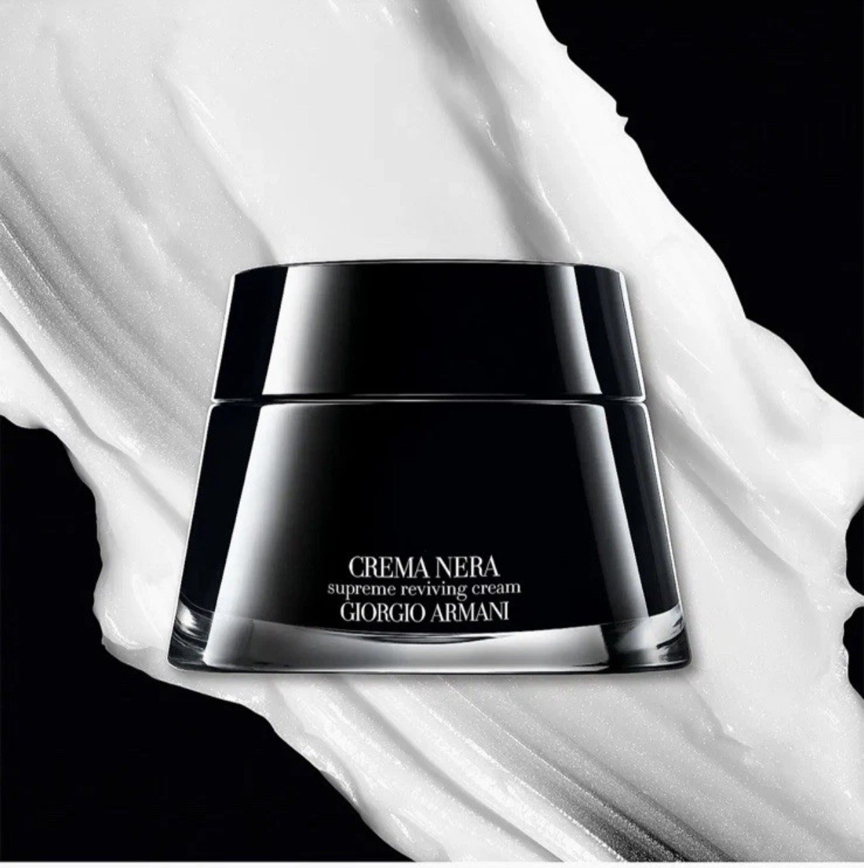 Giorgio Armani Crema Nera Supreme Reviving light Cream 1.69 oz/50 ml NIB