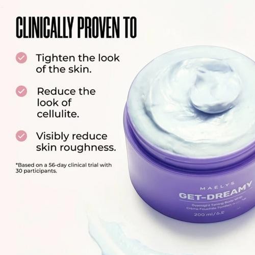 Maelys Get-Dreamy Overnight Toning Body Whip – 6.8 Fl Oz/200 Ml