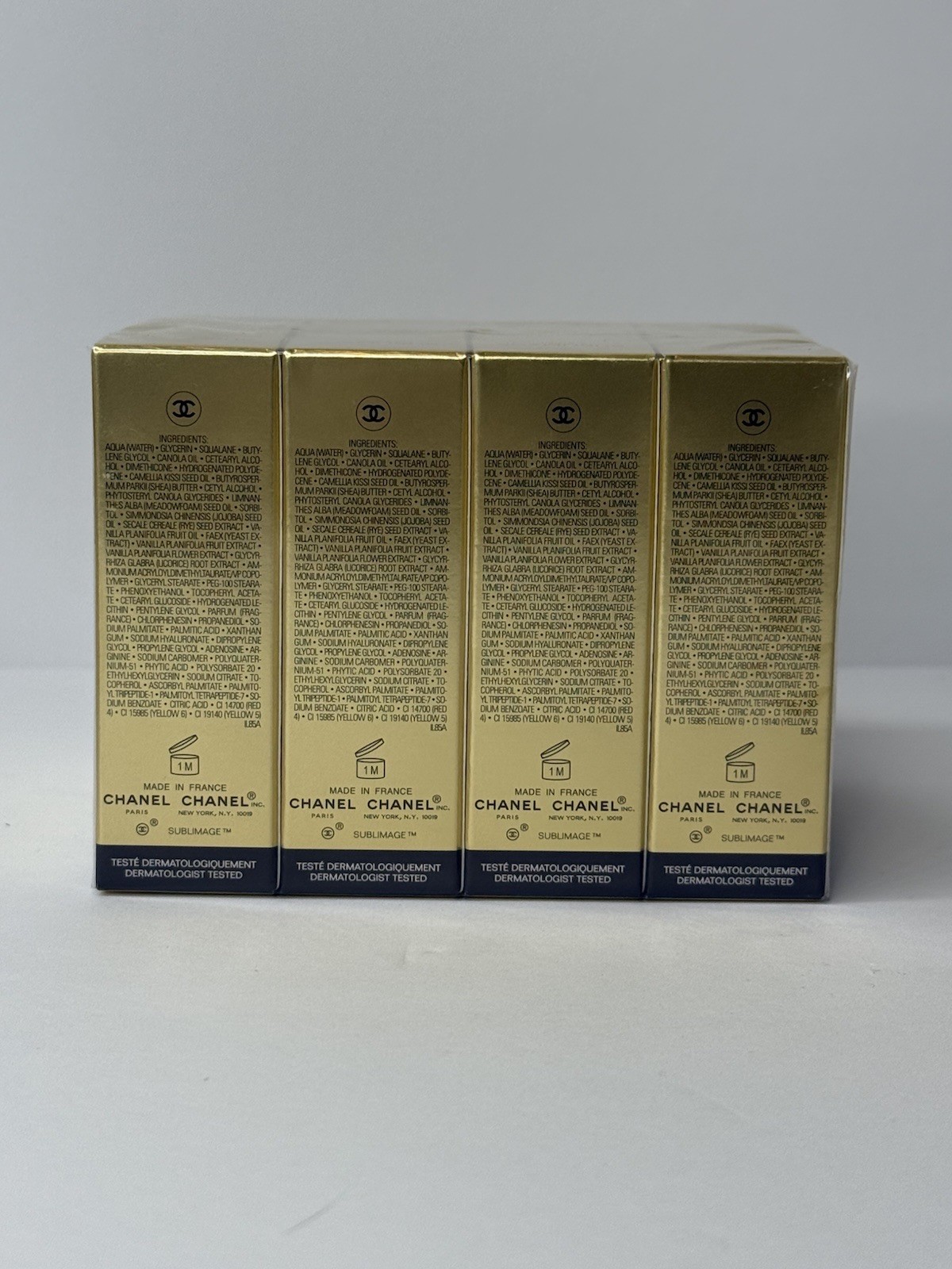 12 x CHANEL SUBLIMAGE LA CREME ULTIMATE SKIN REGENERATION SAMPLE 5ml /0.17oz NIB