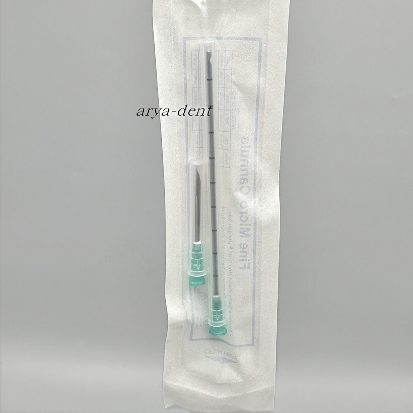 Disposable Micro Cannula Sterile Needle Blunt Tip for Filler Injection 14G-27G