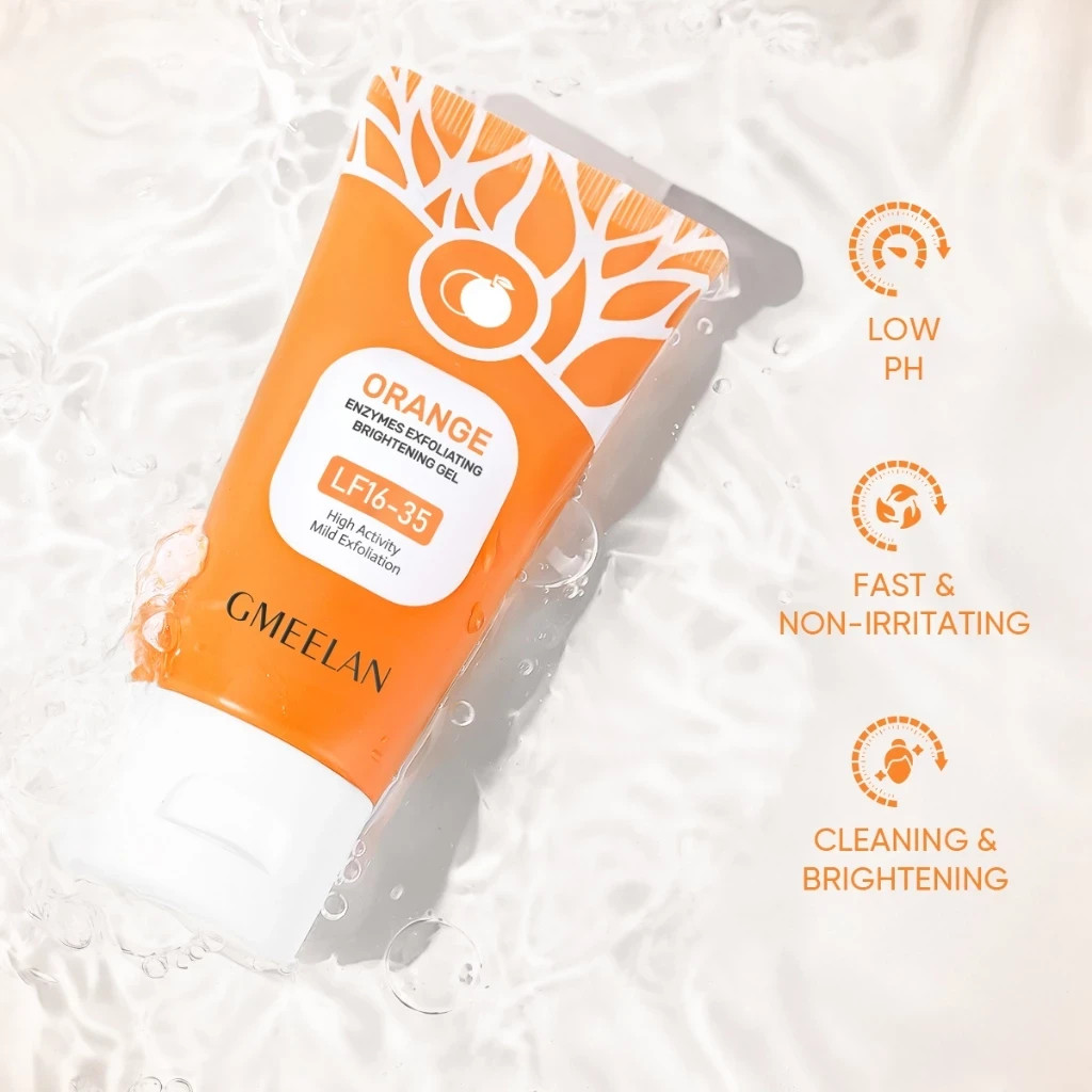 Gmeelan Orange Enzymes Exfoliating Brightening Gel 50g – LF16-35(EXP DATE: 2028)