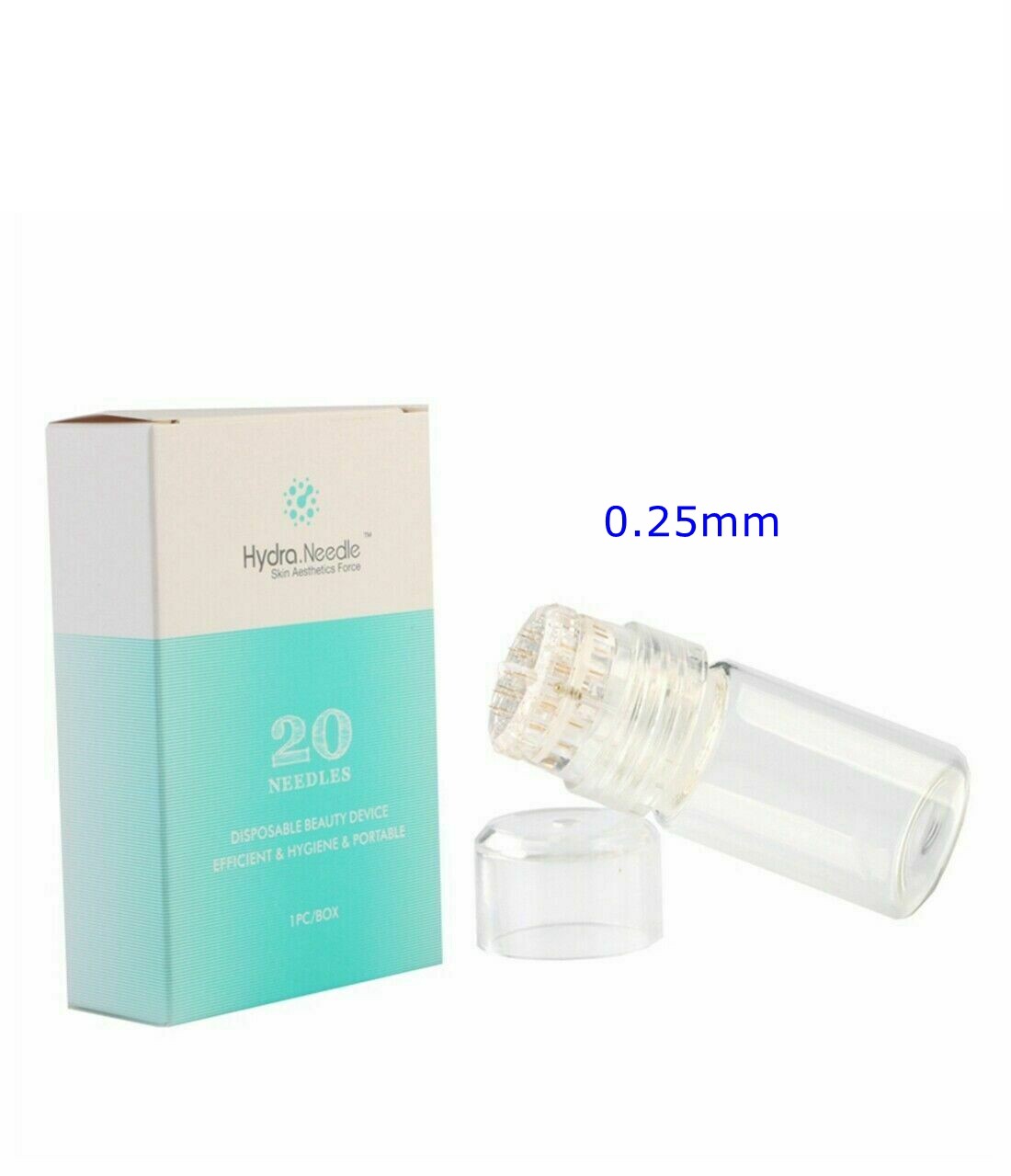 Aqua 20Pins Titanium Stamp MTS Skin Rejuvenation Beauty Tools For Salon Spa Use