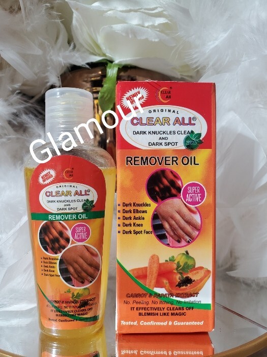 2pcs. Clear ALL knuckles, Elbows, knees, Feet Oil & knuckle CREAM👌