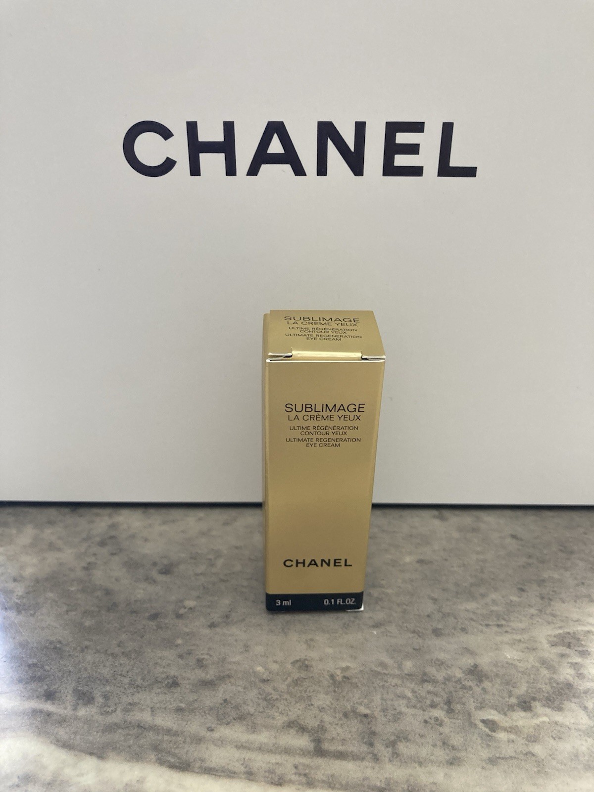 Chanel Sublimage La Creme Yeux Eye Cream 3ml / 0.1oz-NIB-Free Shipping