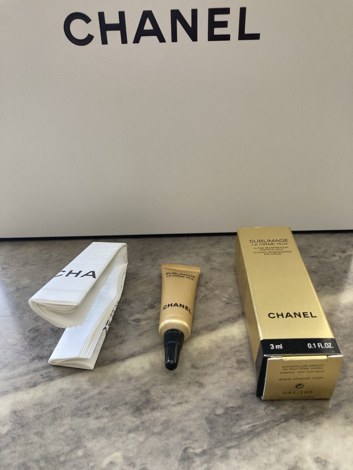 Chanel Sublimage La Creme Yeux Eye Cream 3ml / 0.1oz-NIB-Free Shipping