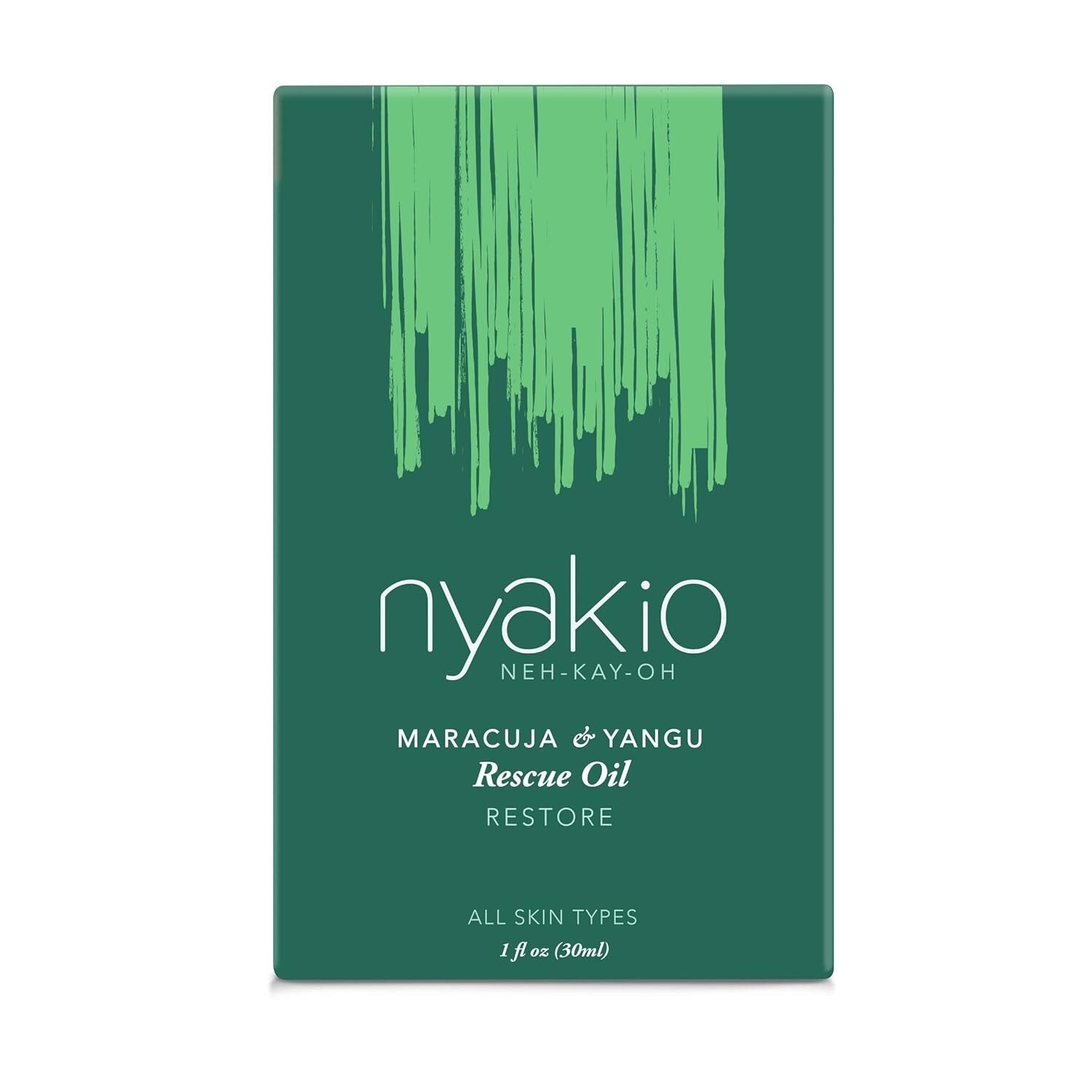 Nyakio Maracuja & Yangu Rescue Oil Restore All Skin Types 1 fl oz Lot of 3