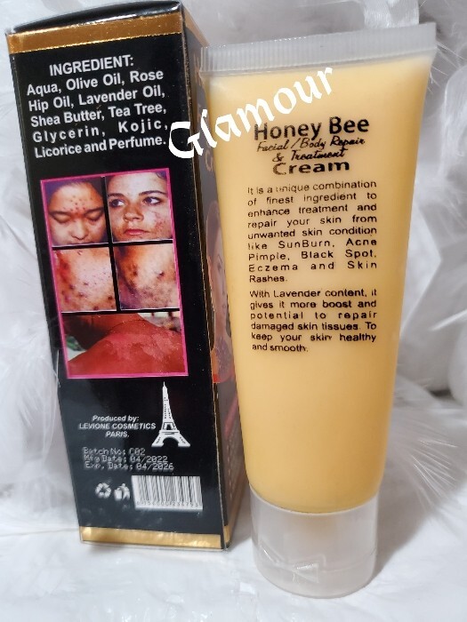 Honey-Bee face & body carrot cream.  50m lx 💯 satisfaction