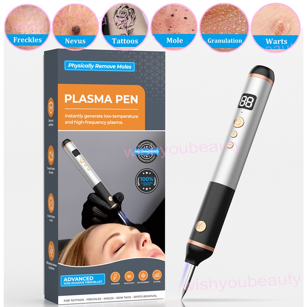 15 Levels Electric Plasma Pen Beauty Skin Care Device Anti Aging Wrinkle