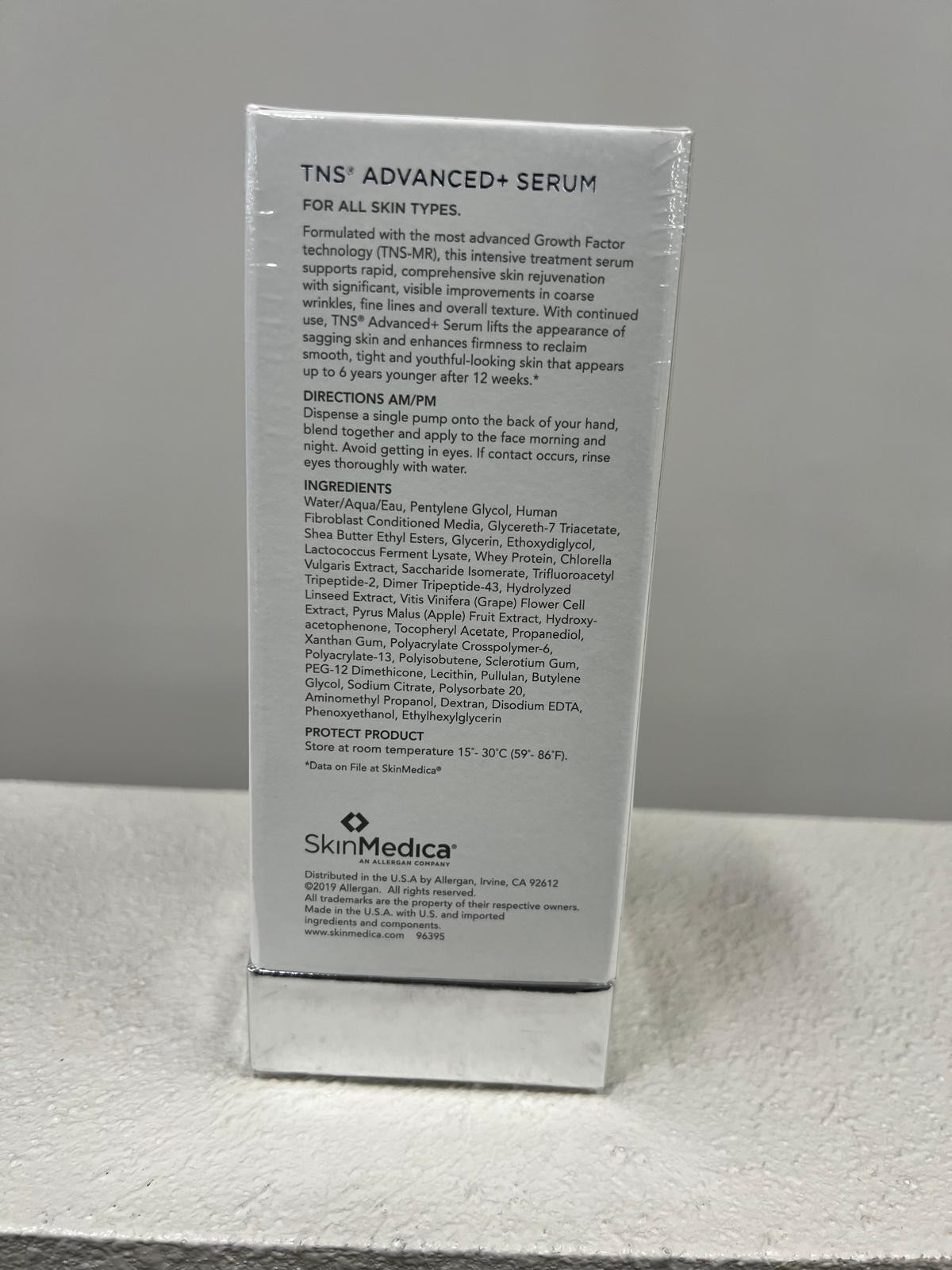 SkinMedica TNS Advanced+ Serum – 1 oz (New, Sealed Box)