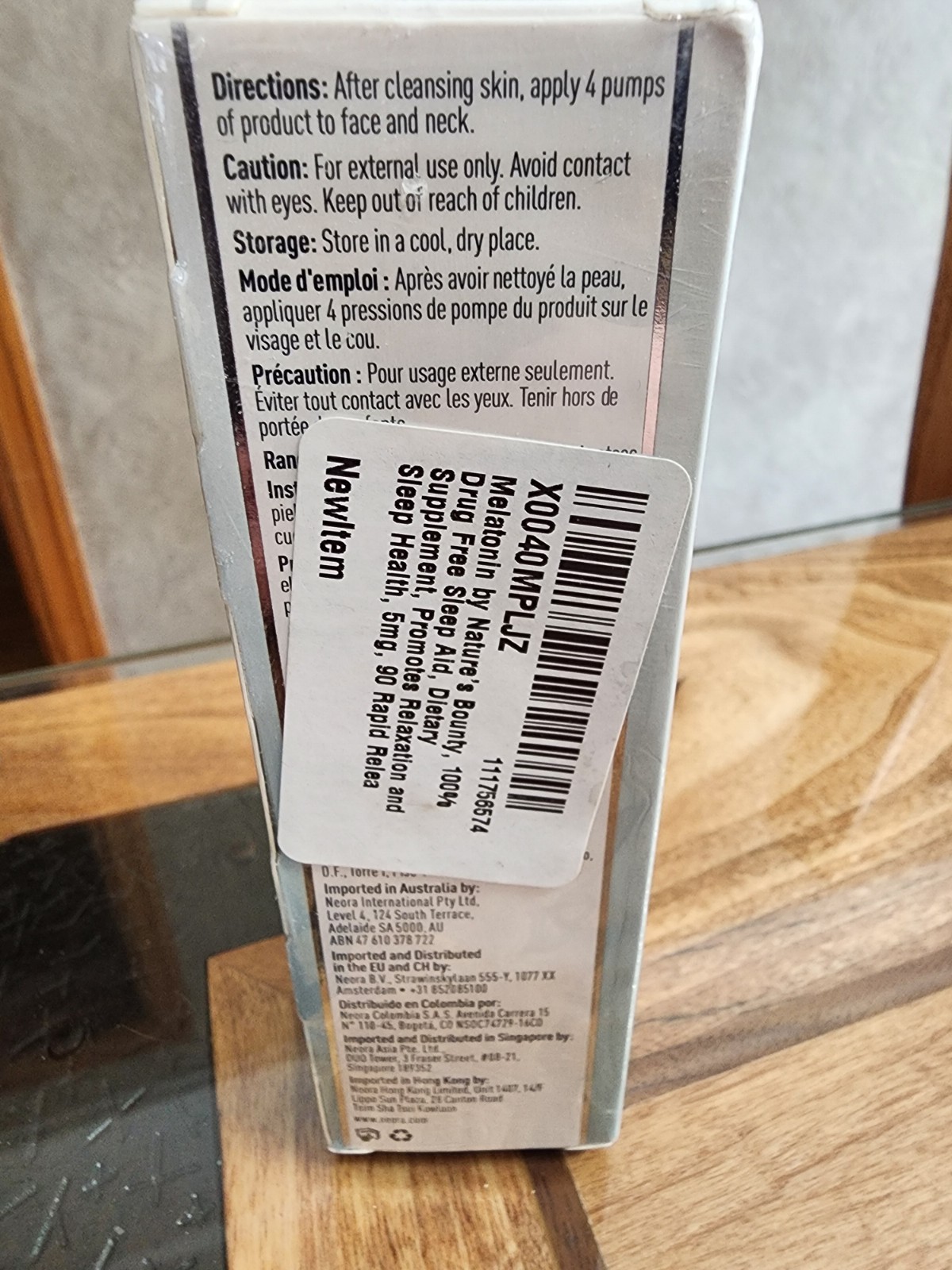 Noera Age IQ Day Cream 1oz. SEALED- Exp 11/2026- Ret $117