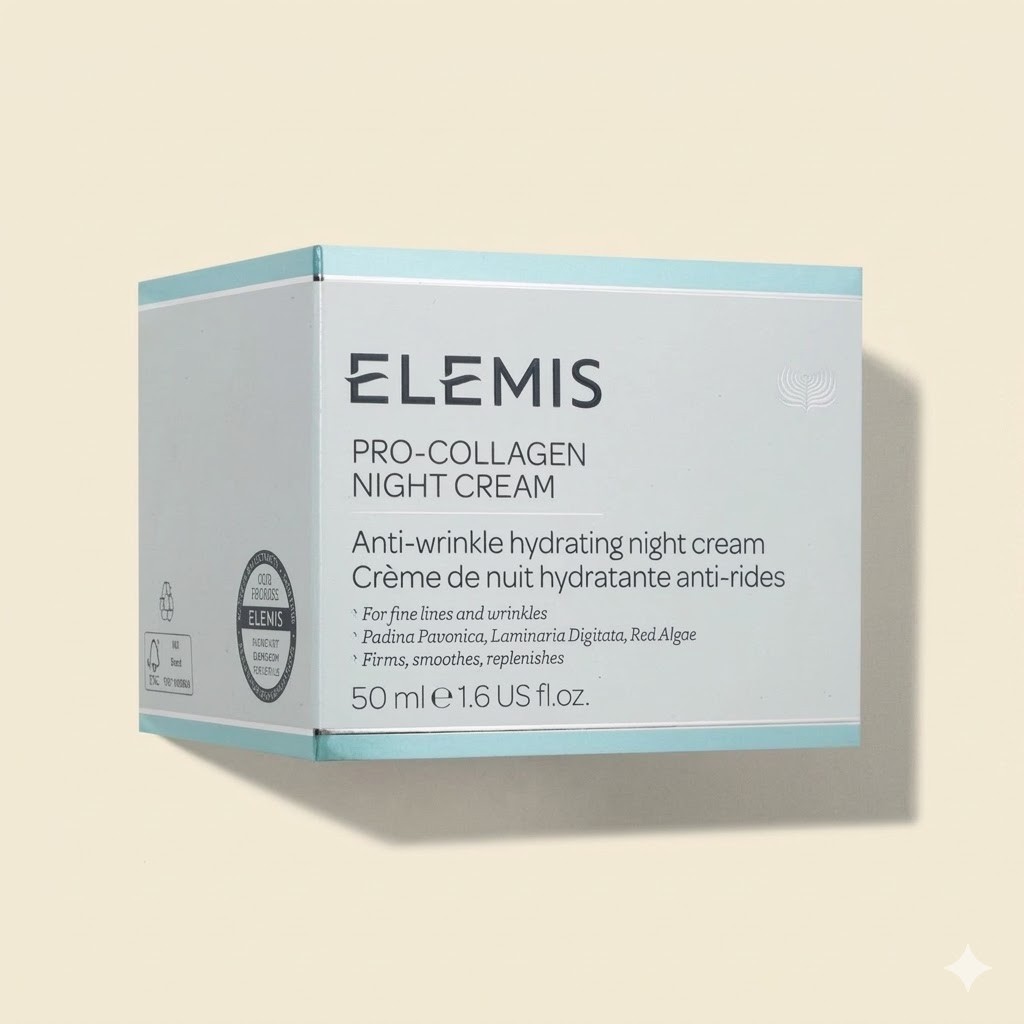 ELEMIS Pro-Collagen Marine Night Cream 50ml 1.6oz Anti Aging Wrinkle Face- New