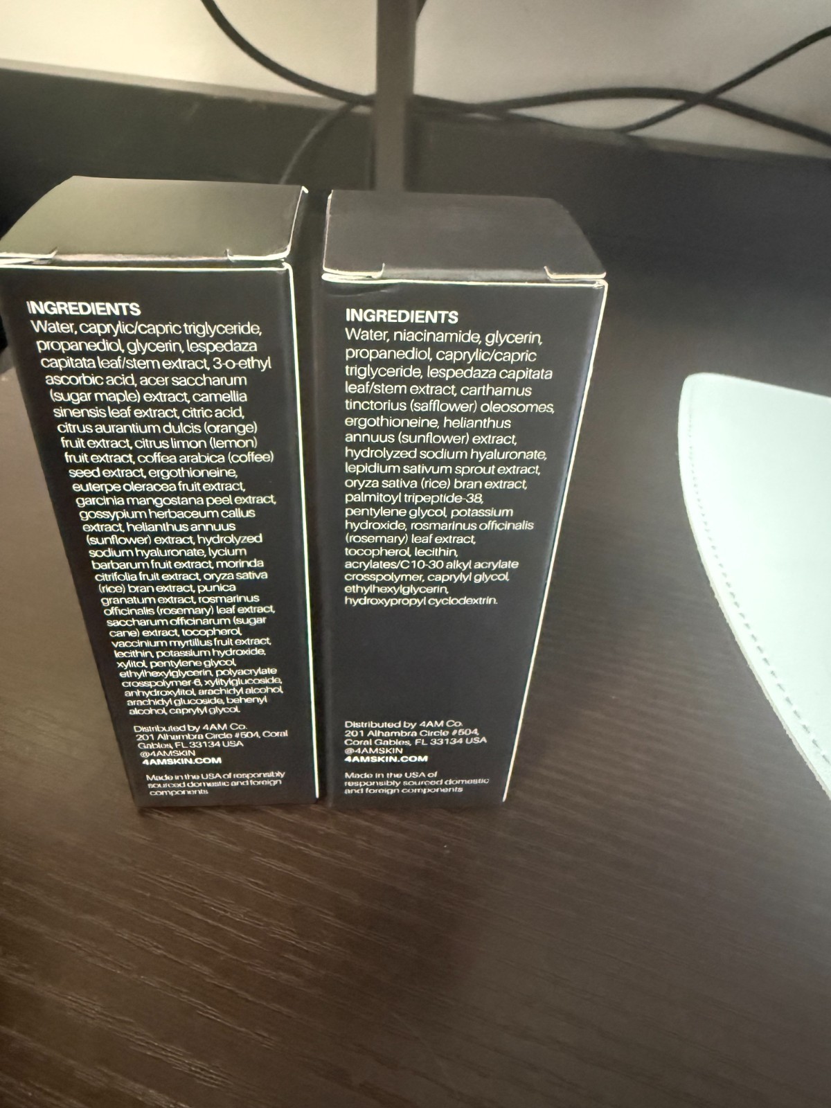 4AN Rest Serum and Rise Serum – Bundle 30ml each