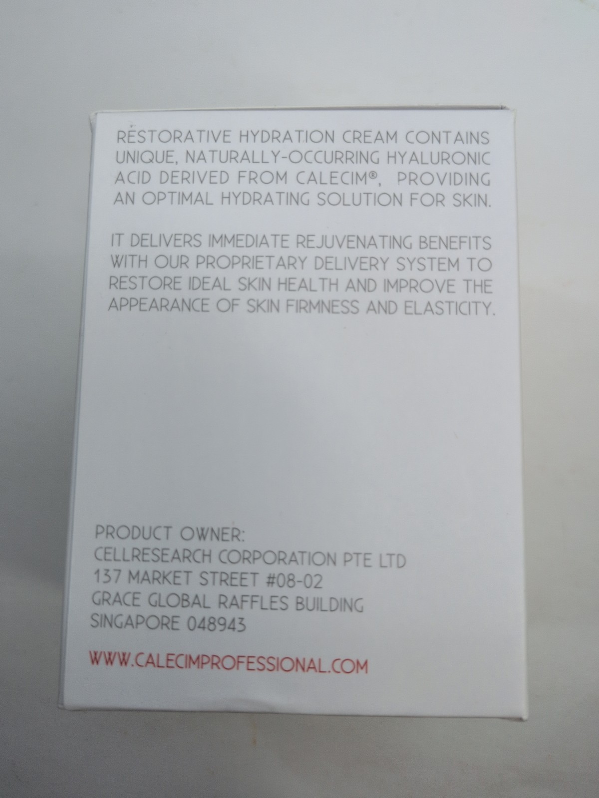 SEALED🚨Calecim Professional Restorative Hydration Cream 50g/ 1.76oz EXP 11/2026