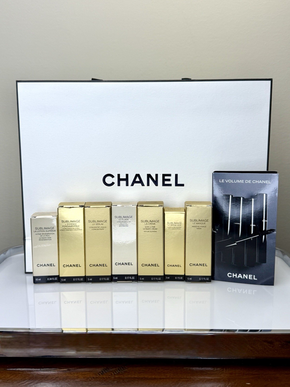 CHANEL SUBLIMAGE •Skincare Discovery Travel Set