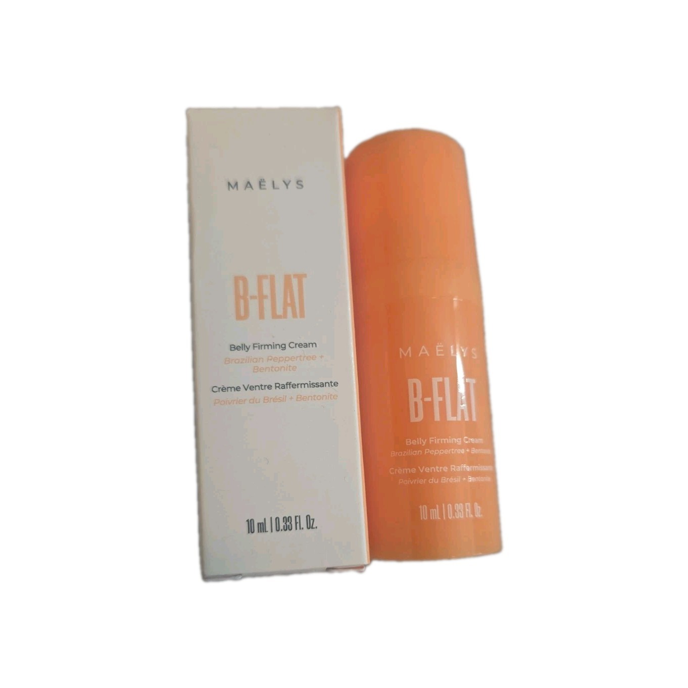 Maelys B-Flat Firming Belly Cream – Mini / Travel Size -0.33 fl oz / 10 mL – NIB