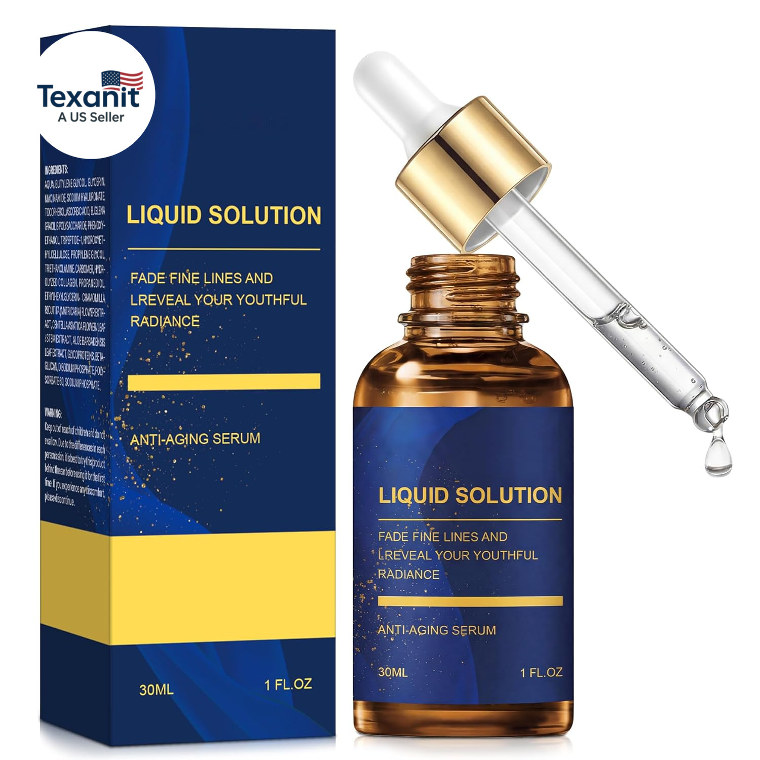 Advanced Peptide Firming Serum: Olivita Liquid Solution Serum with Matrixyl 3000