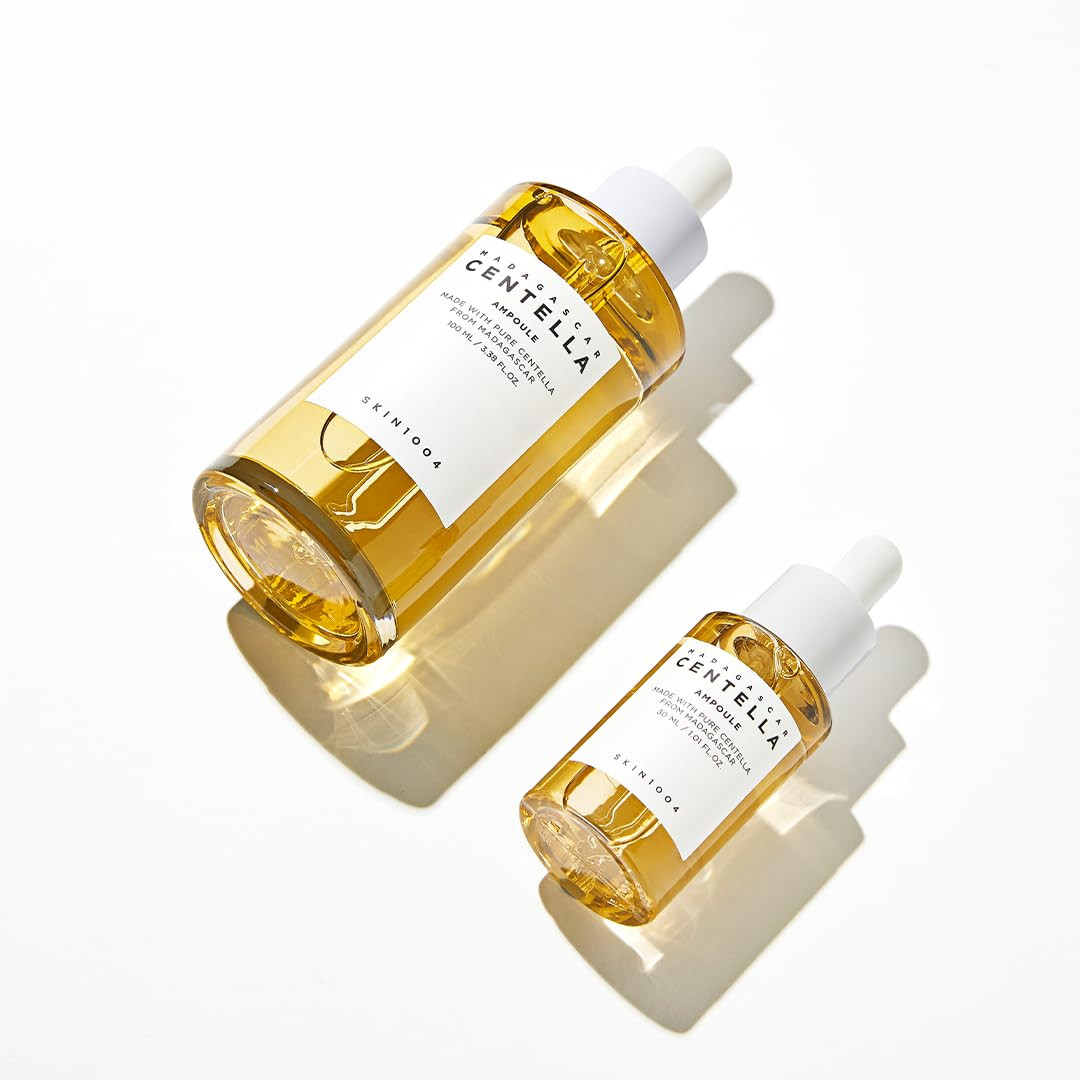 Madagascar Centella Travel Kit, Toner, Ampoule, Soothing Cream, Cleansing Oil, A