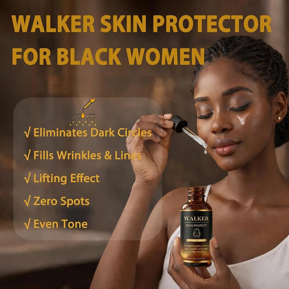 Skin Protect Serum for Black Women Anti Aging Face Serum for Dark Circle Wrinkle