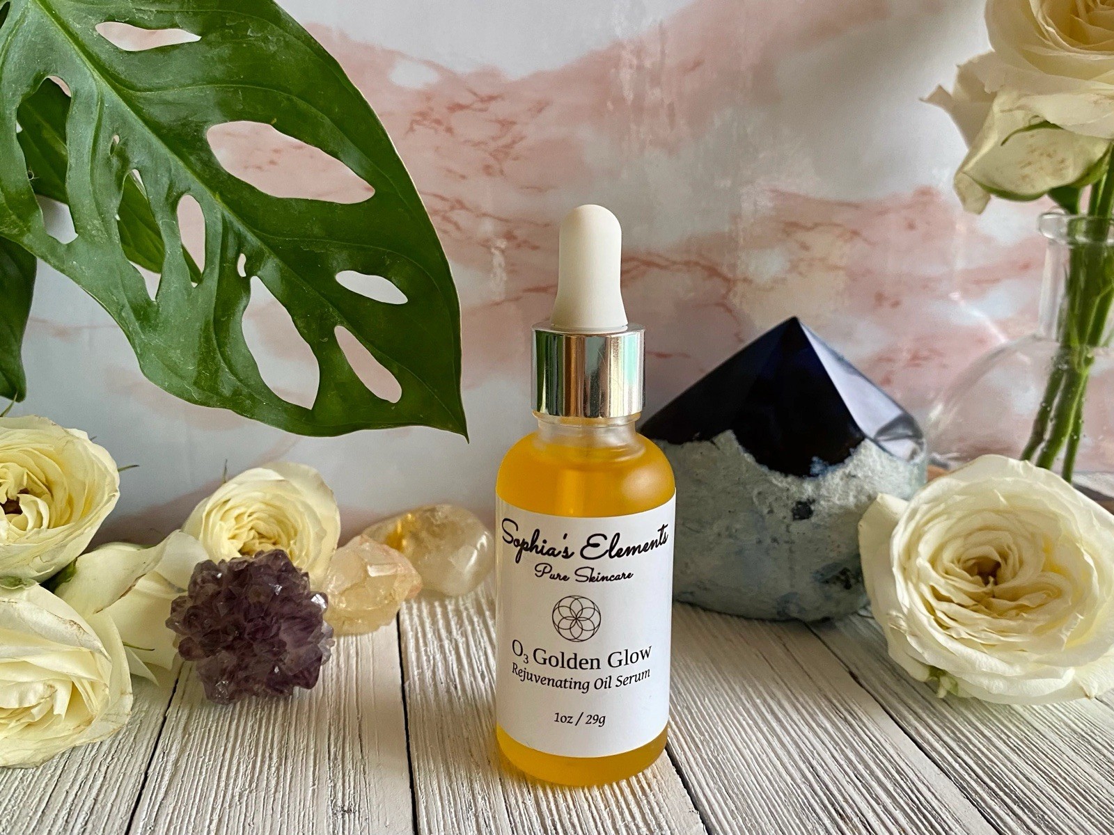 Calming & Rejuvenating Facial Oil Serum Duo Hydrating Glow Skincare Kit Premium