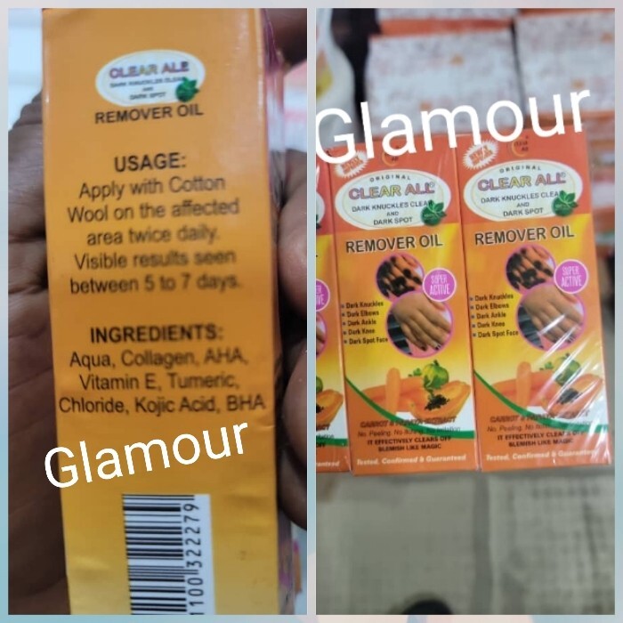2pcs. Clear ALL knuckles, Elbows, knees, Feet Oil & knuckle CREAM👌