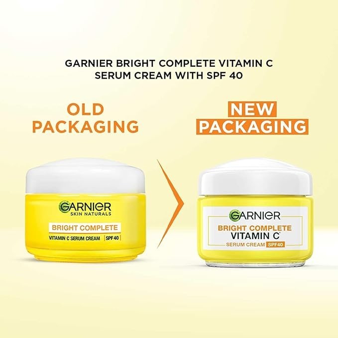 Garnier Skin Naturals Brightening Day Cream Vitamin C Serum Cream 45g