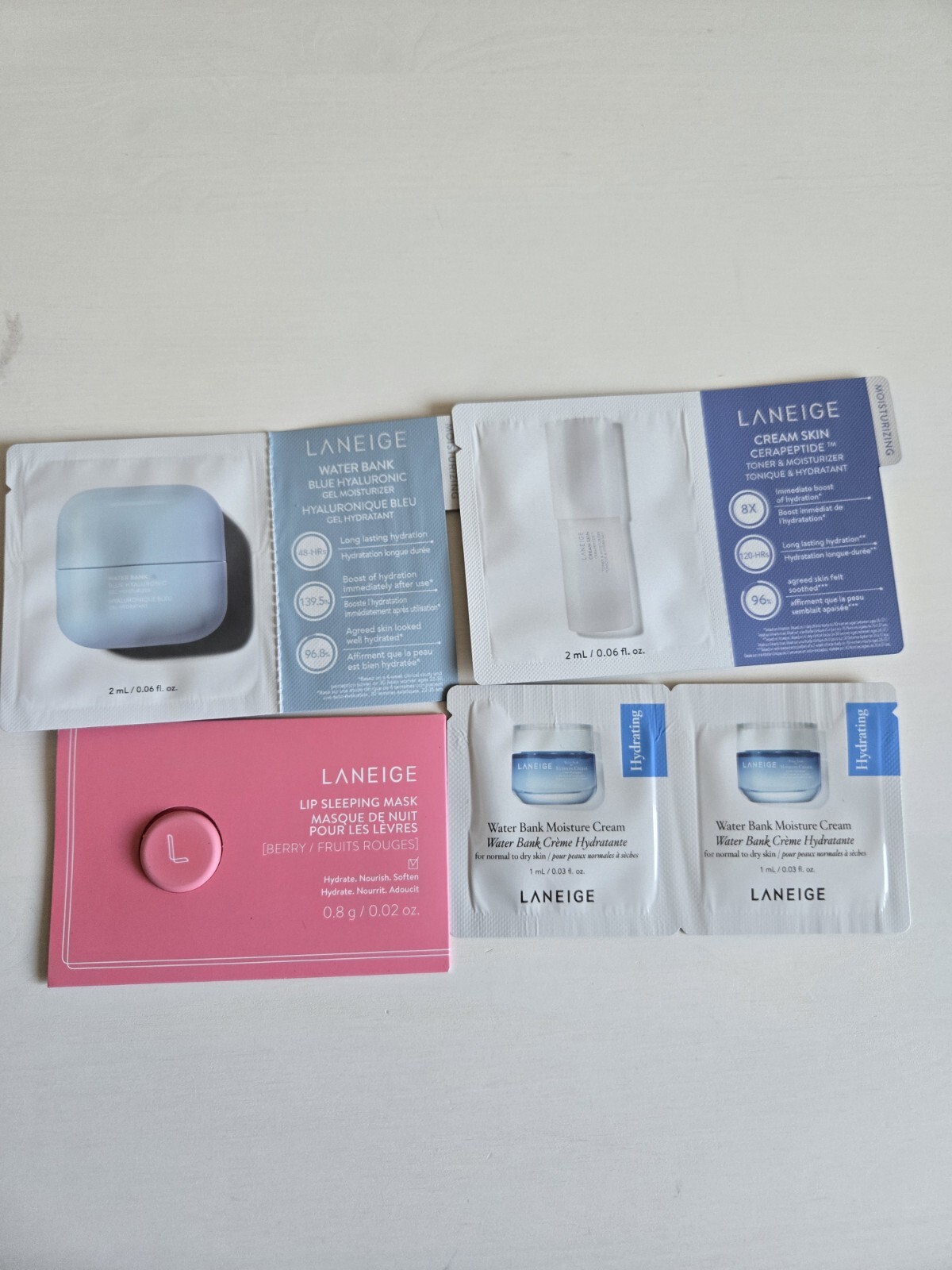 Laneige Sample Set Five (5) Pieces