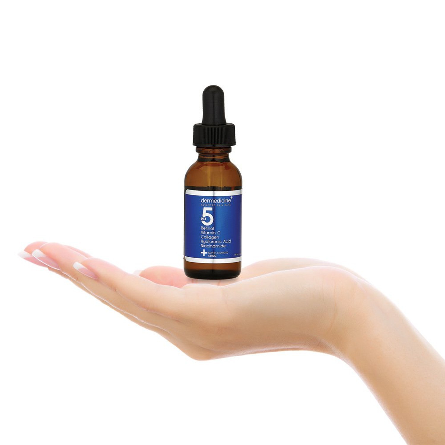 5 in 1 Potent Face Serum with Retinol, Vitamin C, Collagen, Hyaluronic Acid, …