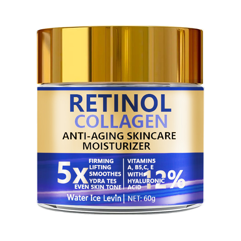 Retinol Collagen Moisturizing Cream 60g/2.12oz – Face Cream with Hyaluronic Acid