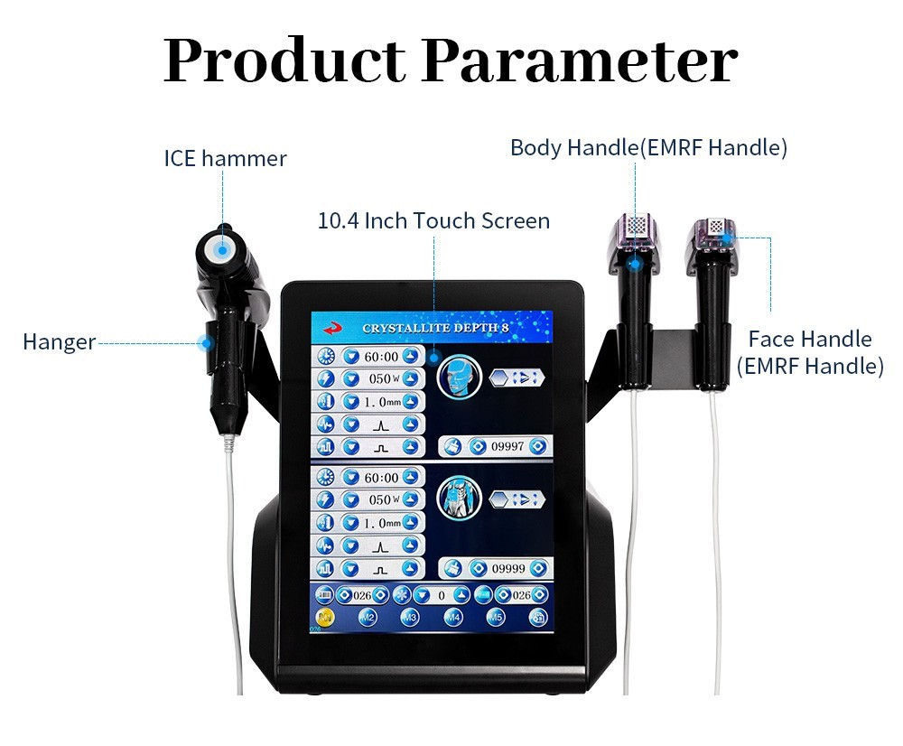3 IN 1 Fractional Face Lifting Body Tightening Skin Rejuvenation Machine