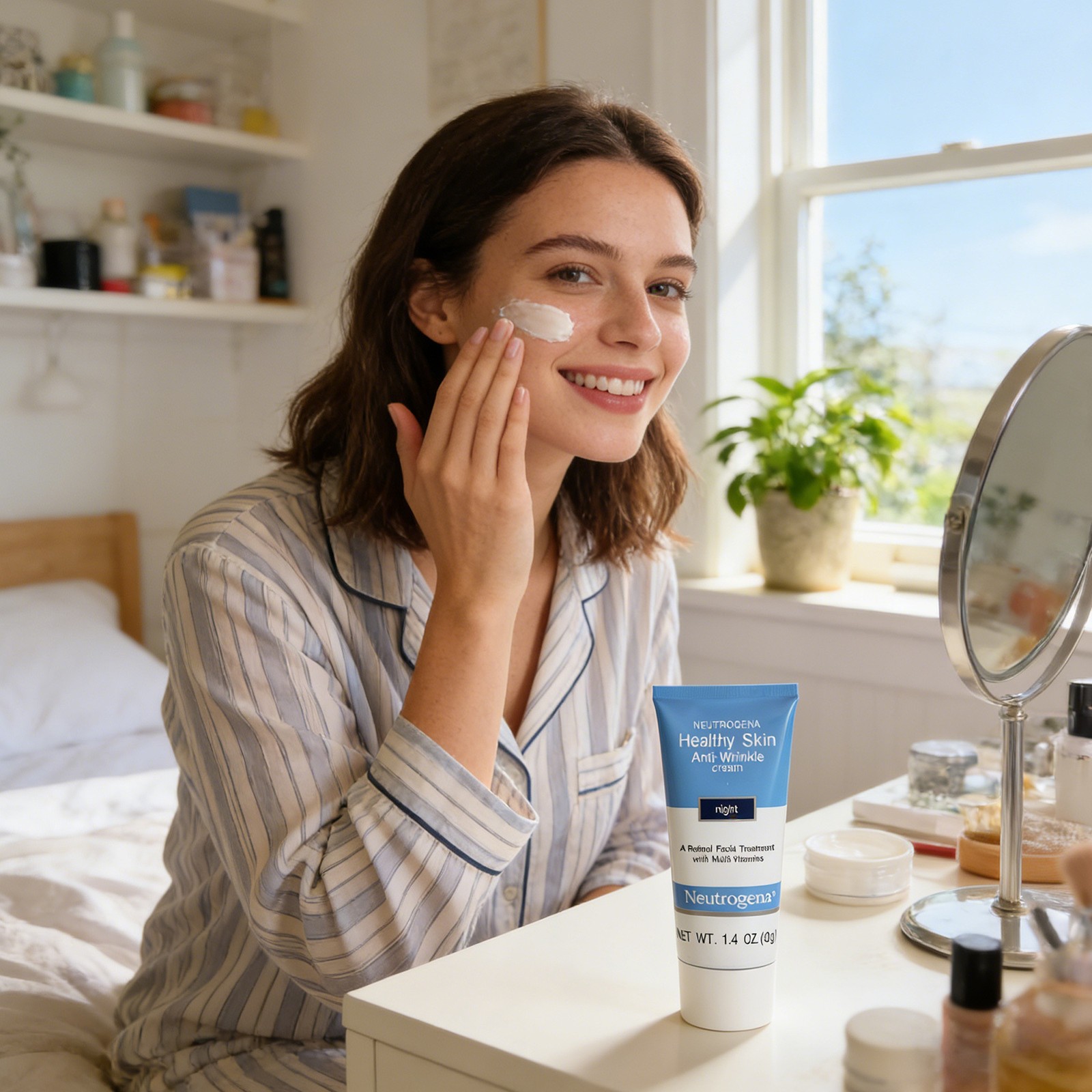 Neutrogena Healthy Skin Anti fine lines Night Moisturizer 40g/1.4OZ
