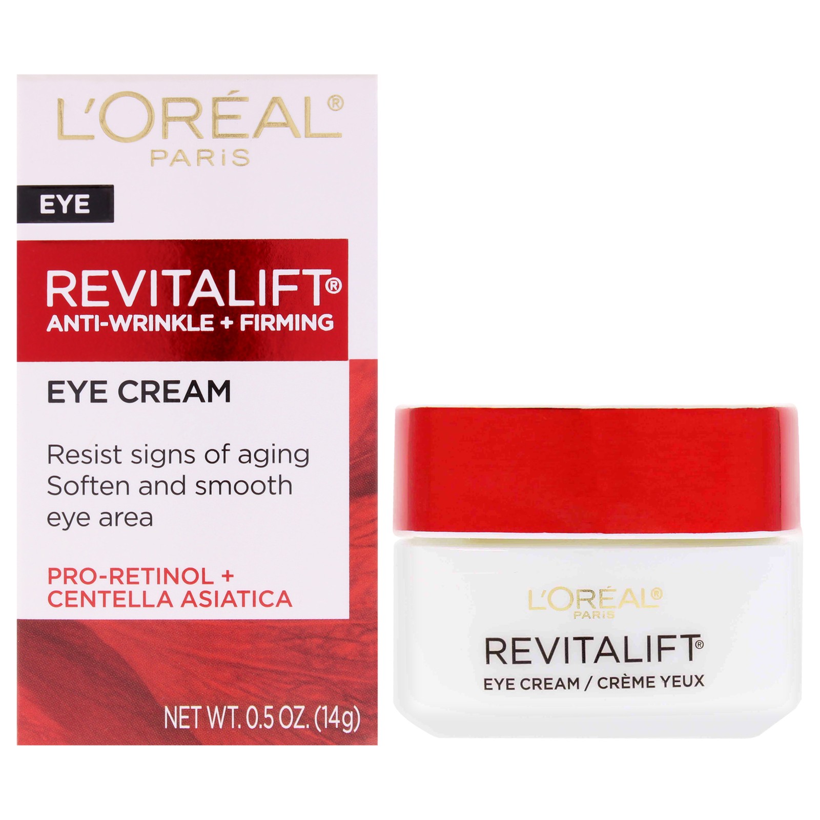Revitalift Anti-Wrinkle Plus Firming Eye Cream by LOreal Paris – 0.5 oz Cream