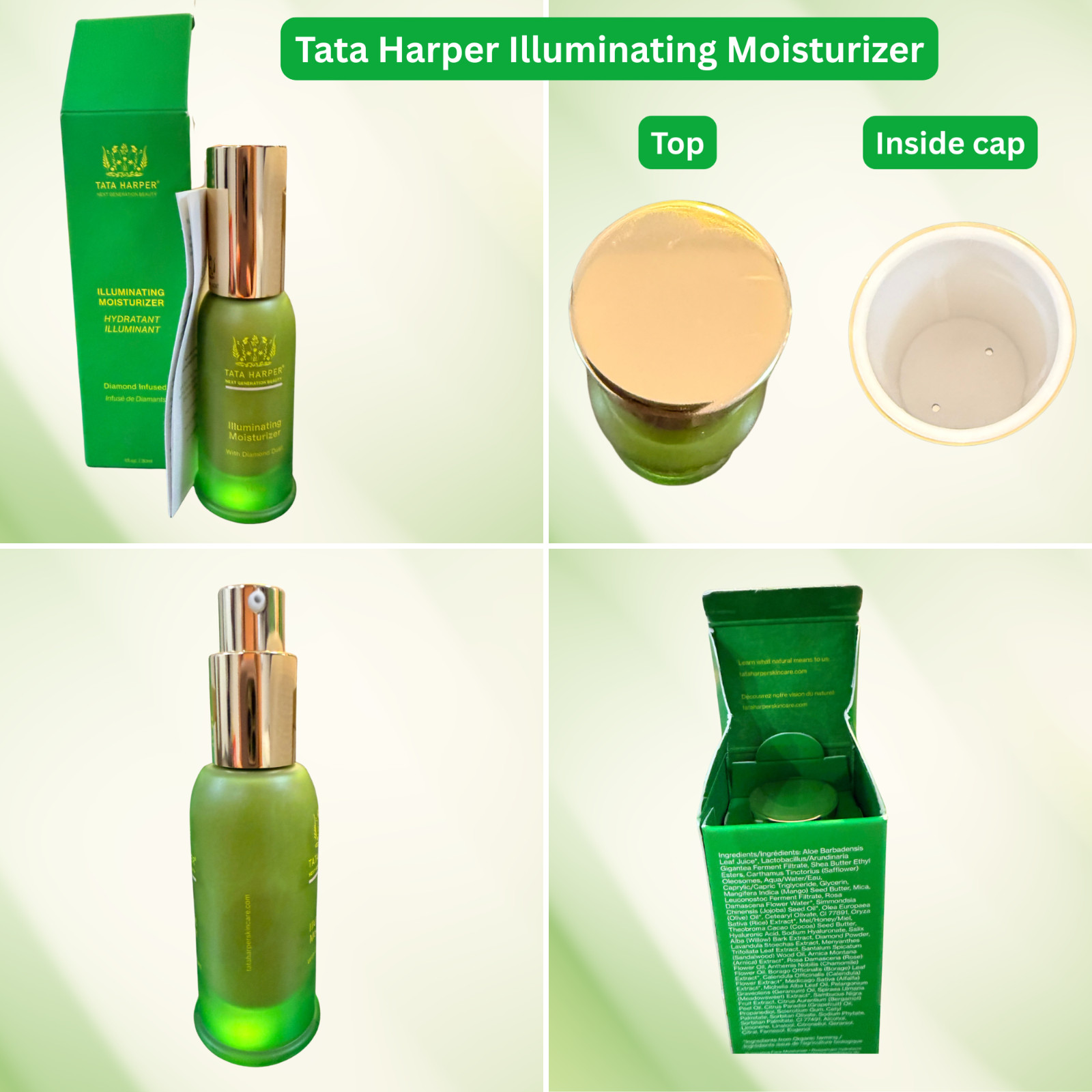 Tata Harper Skincare Bundle NIB Cleanser, Moisturizer, Mask & Body Scrub