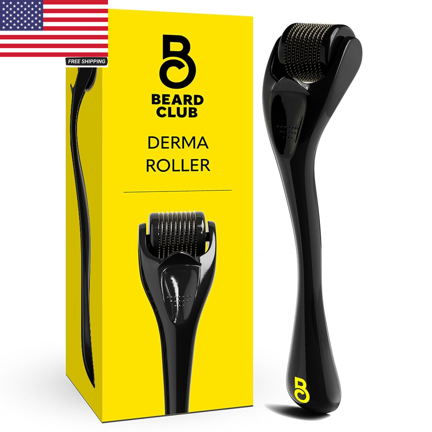 Derma Roller for Face, Body and Scalp – Microneedling for Men and Women with 540