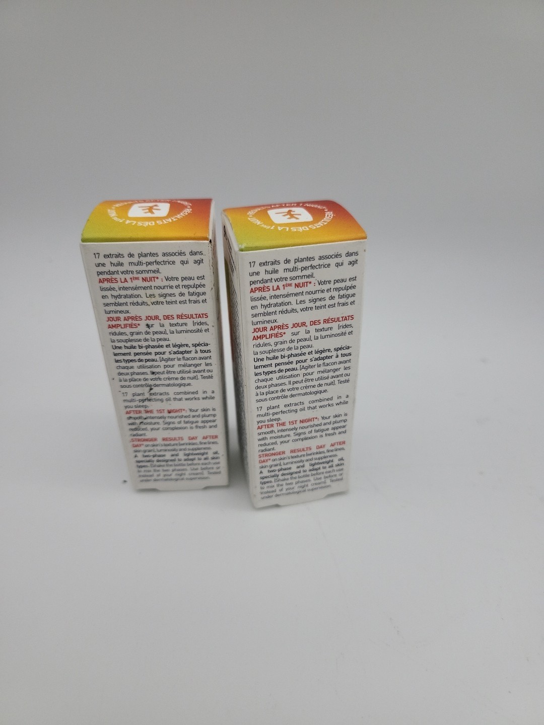 2x erborian SKIN THERAPY Multi-Perfecting Night Oil 10mL / 0.33 fl oz each NIB