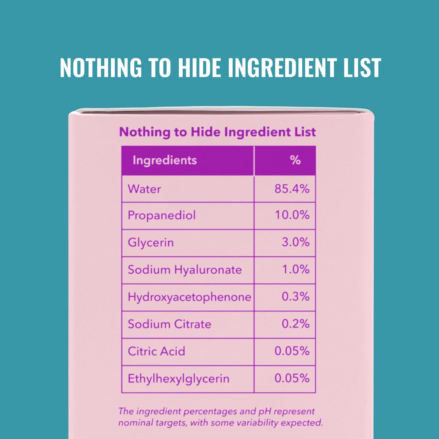 Good Molecules Hyaluronic Acid Serum – 1% Hyaluronic Acid Non-greasy