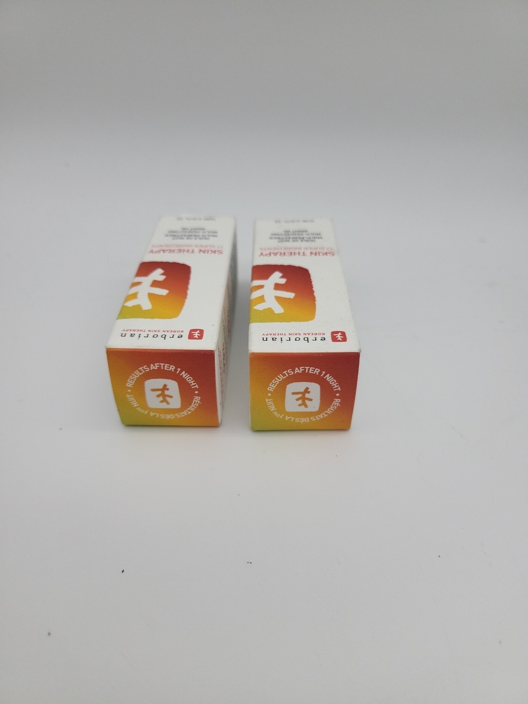 2x erborian SKIN THERAPY Multi-Perfecting Night Oil 10mL / 0.33 fl oz each NIB