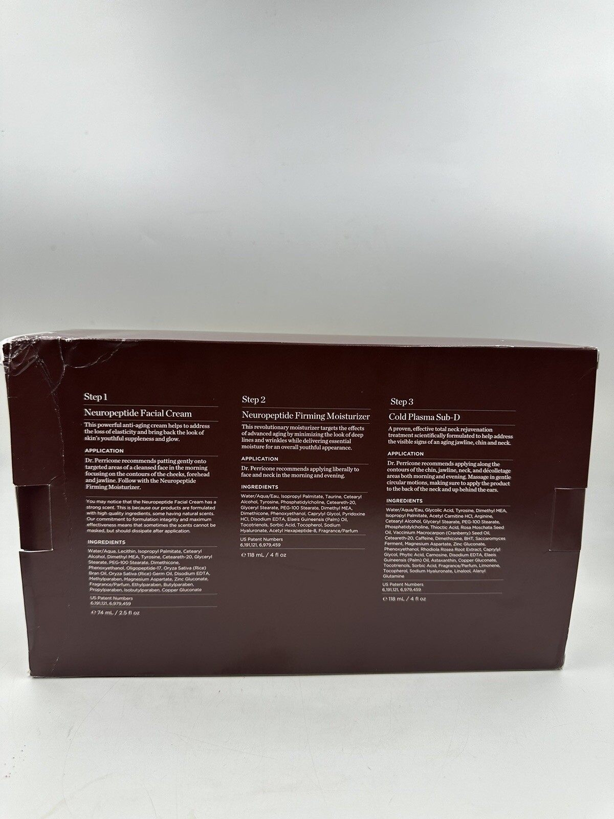 Perricone MD Advanced Firming & Wrinkle Smoothing Collection Set- New See Photos