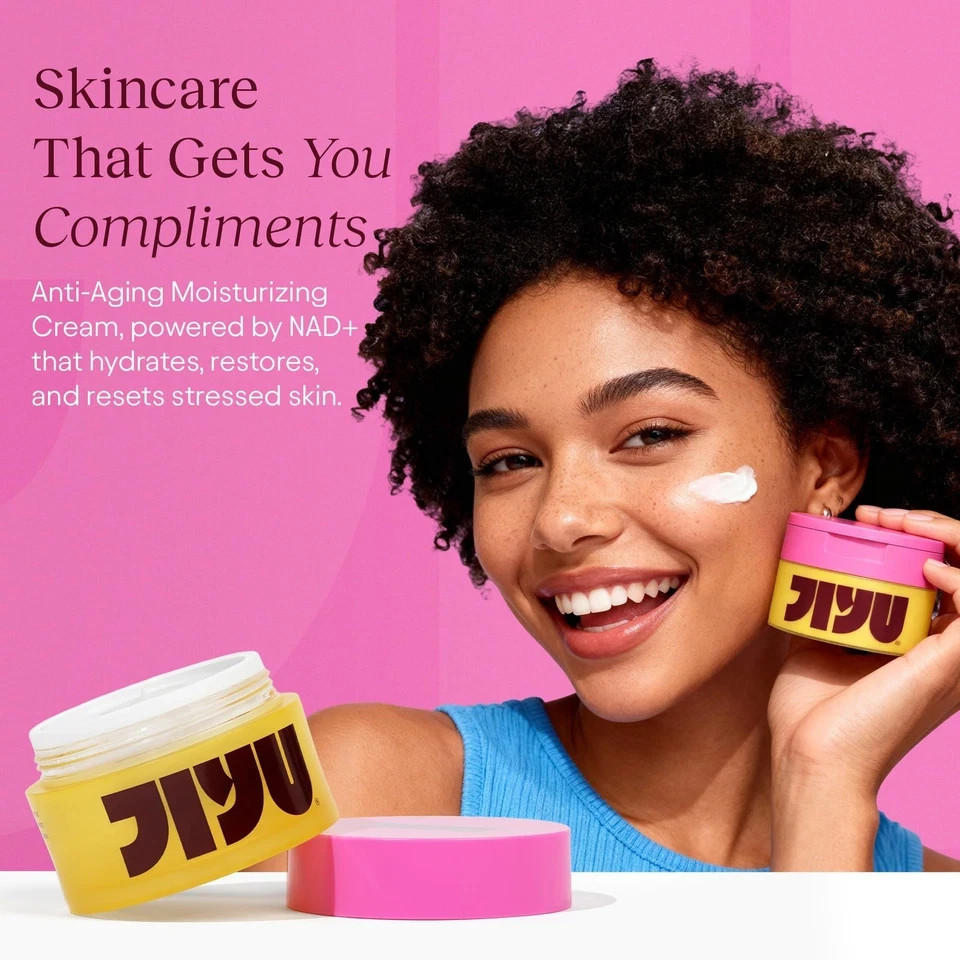JiYu NAD+ Hydrating Face Moisturizer – Anti-Aging Cream for Face & Body 50ml