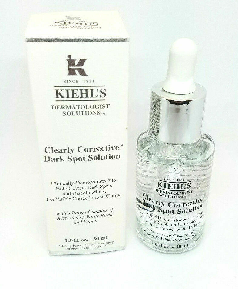 Kiehl’s Clearly Corrective Dark Spot Corrector Solution Serum Choose Your Size