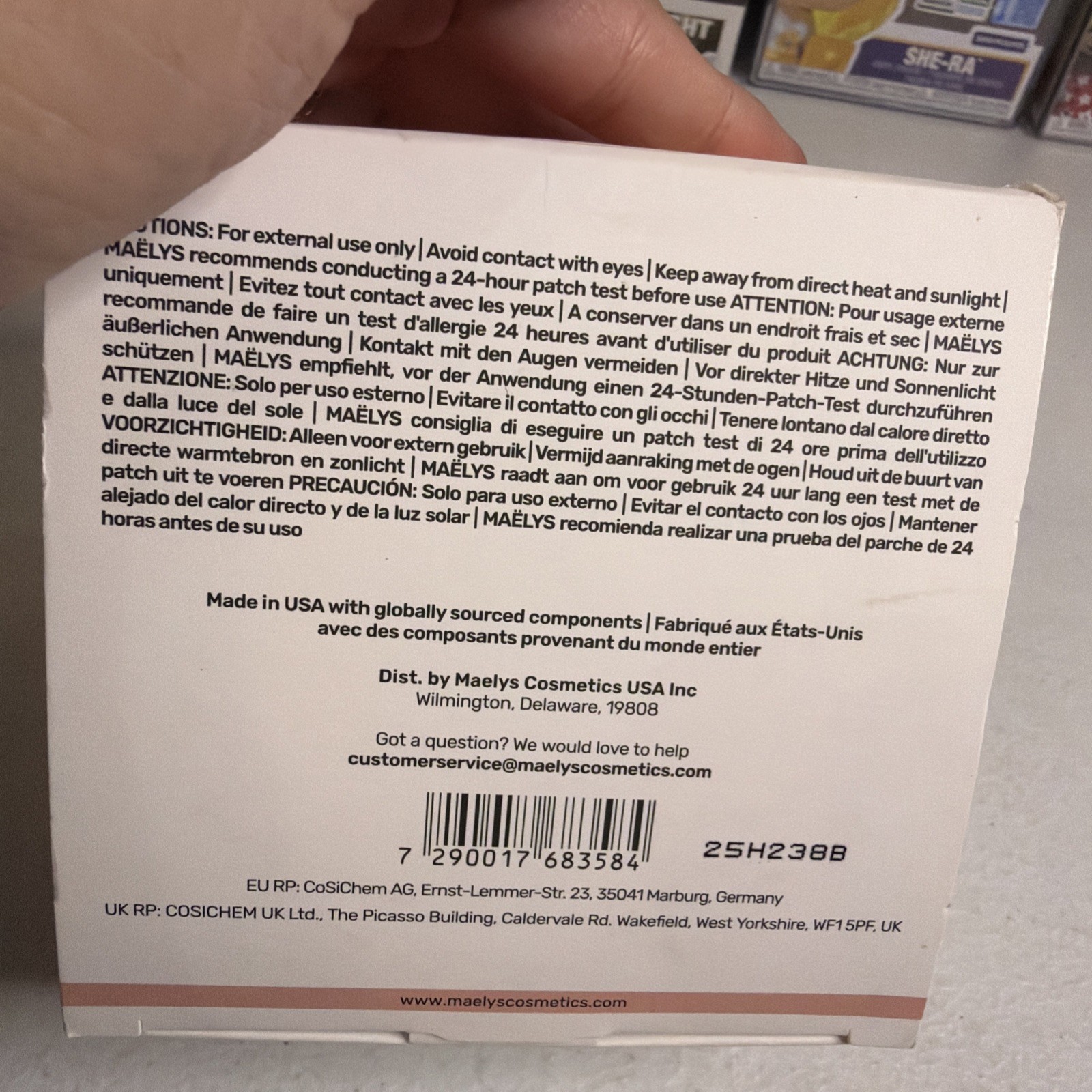 Maelys B-PERKY Lift & Firm Boob Mask 3.38 fl oz