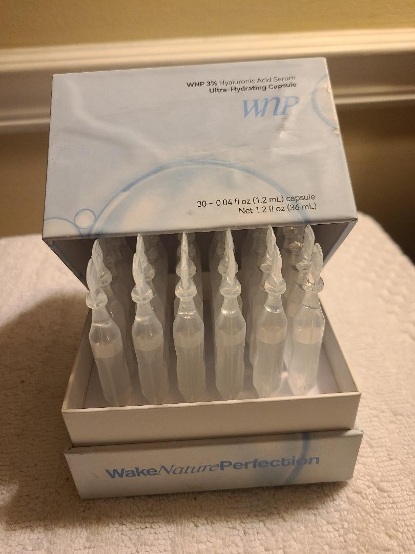 Wake Nature Perfection Serum WNP 3% 30 Vials Ultra-Hydrating Exp 02/2028