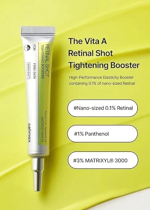 Celimax The VITA-A Retinol Shot Tightening Booster 15ml Pore Minimizer Fine Skin