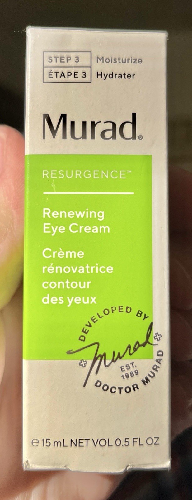 Murad Resurgence Renewing Eye Cream 0.5 OZ New In Box