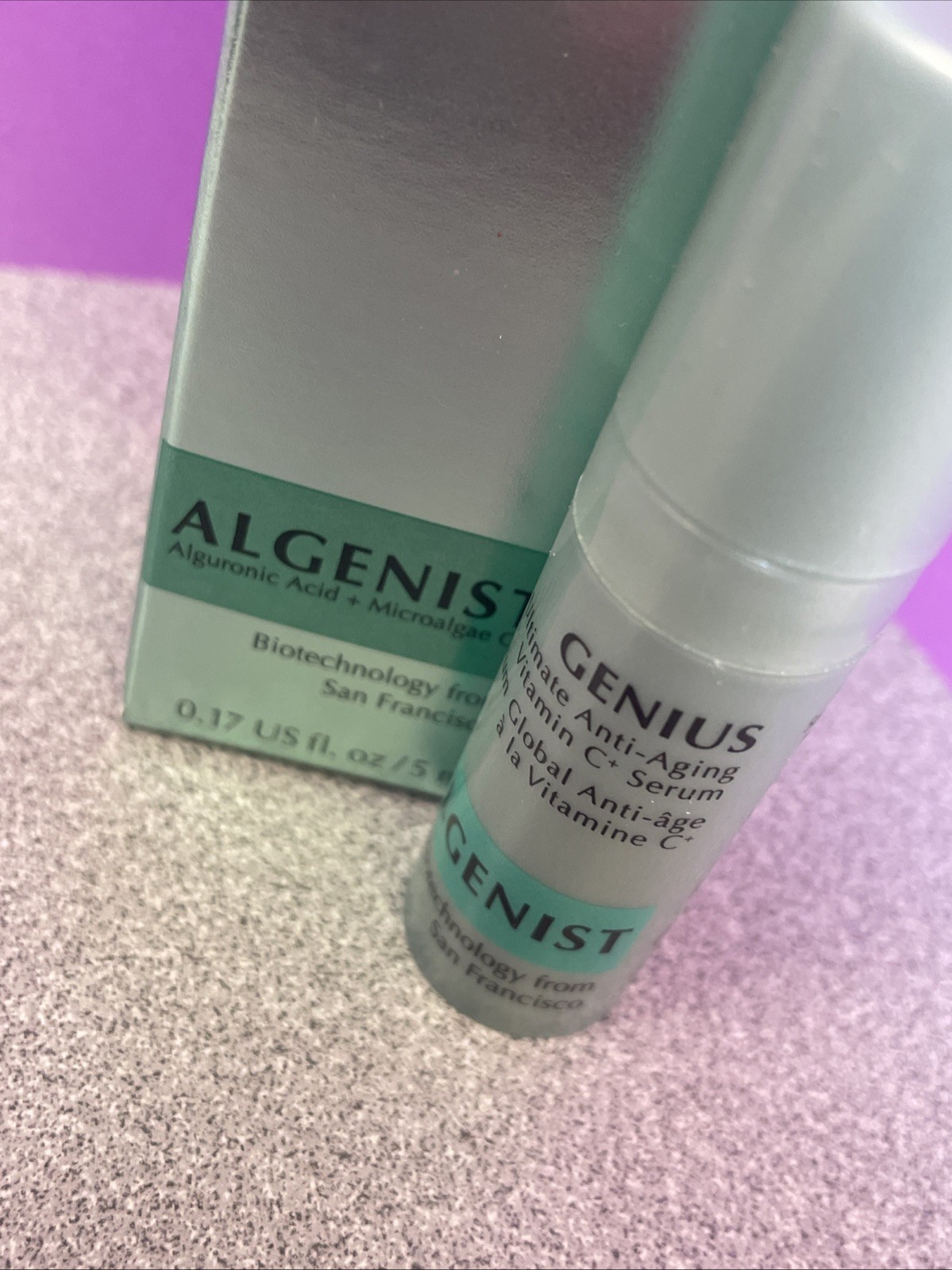 Algenist Genius Ultimate Anti-Aging Vitamin C+ Serum 0.17 fl oz / 5 ml *NIB*