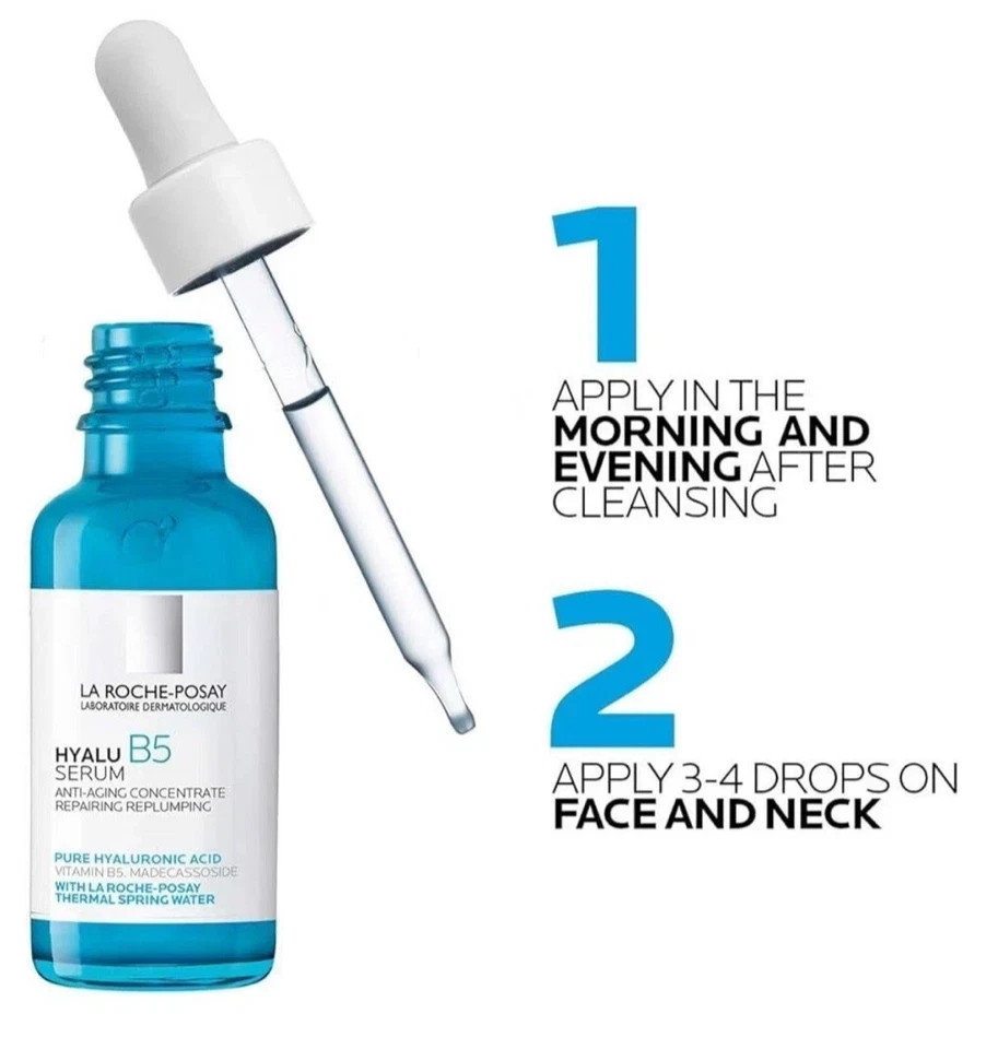 New La Roche-Posay HYALU B5 Anti-Wrinkle Serum 30ml Sealed Exp.12/2027