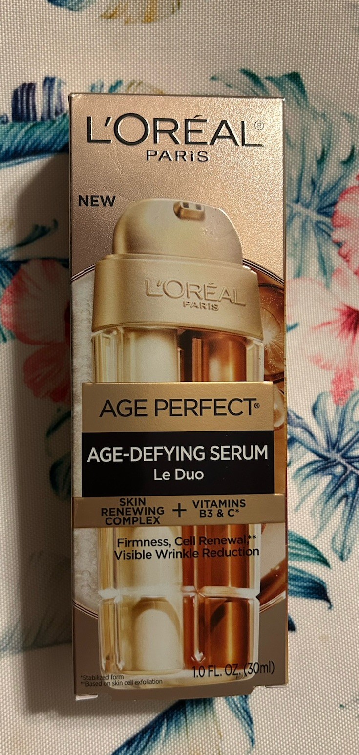 L’Oréal Paris Age Perfect- Age Defying Serum Vitamins B3 C Firmness 1.0 fl oz