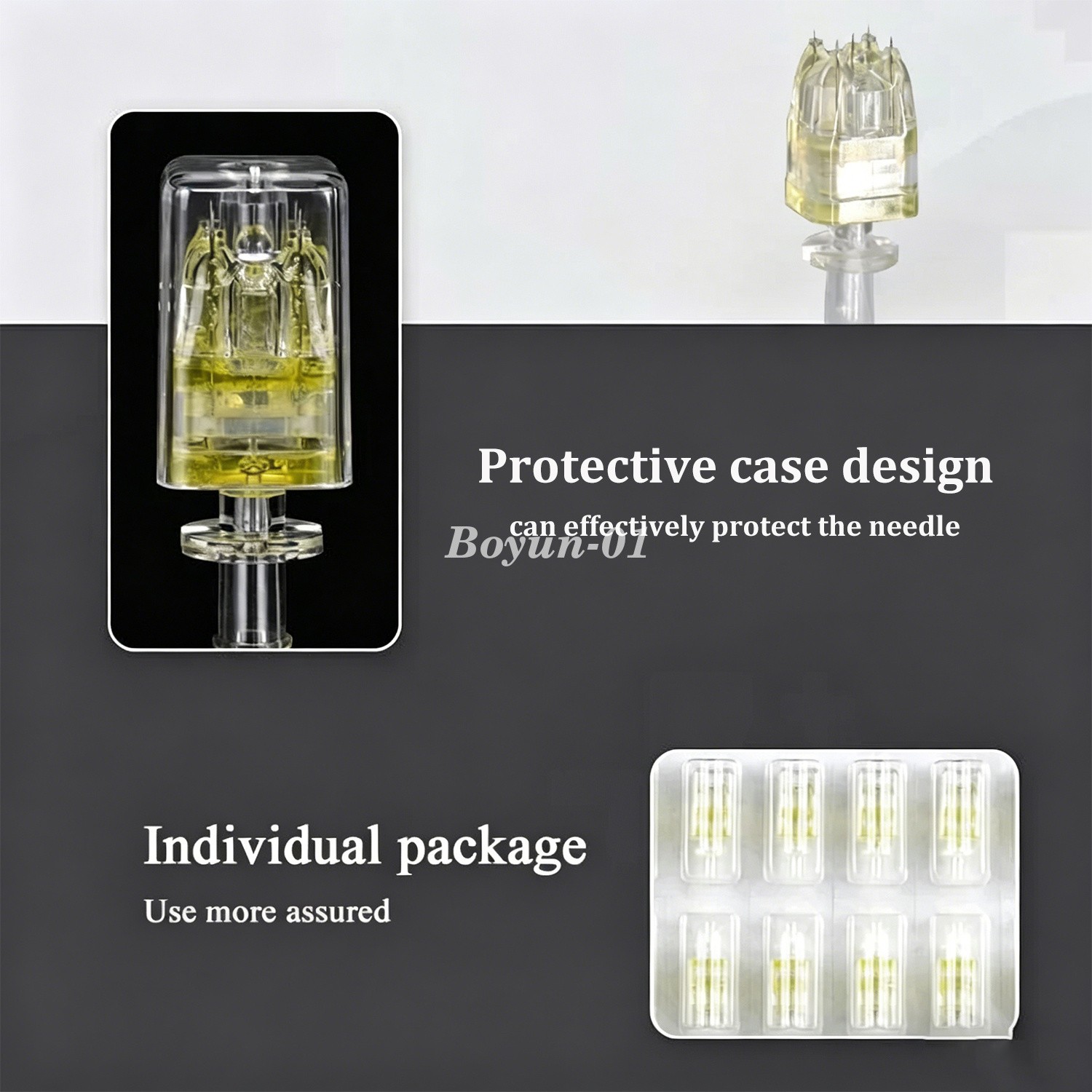 Crystal Multi Needle Mesotherapy 5pins Injection Hydrating 32G 1.5 for Skin Care